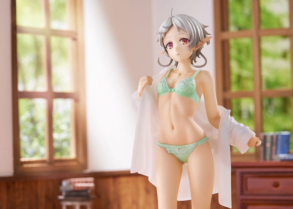 Mushoku Tensei Jobless Reincarnation II Isekai Ittara Honki Dasu PVC Statue 1/7 Sylphiette Greyrat Changing Clothes Mode 23 cm Image 4