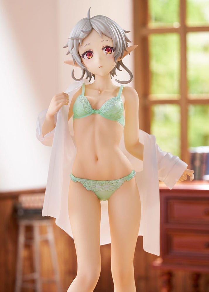 Mushoku Tensei Jobless Reincarnation II Isekai Ittara Honki Dasu PVC Statue 1/7 Sylphiette Greyrat Changing Clothes Mode 23 cm Image 5