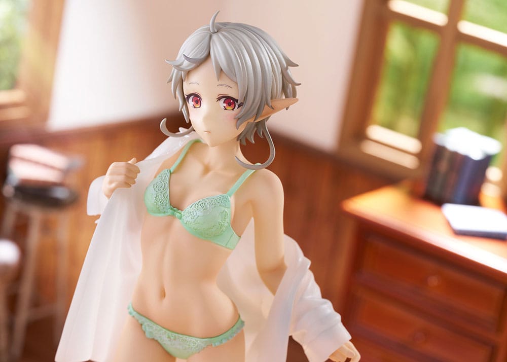 Mushoku Tensei Jobless Reincarnation II Isekai Ittara Honki Dasu PVC Statue 1/7 Sylphiette Greyrat Changing Clothes Mode 23 cm Image 6