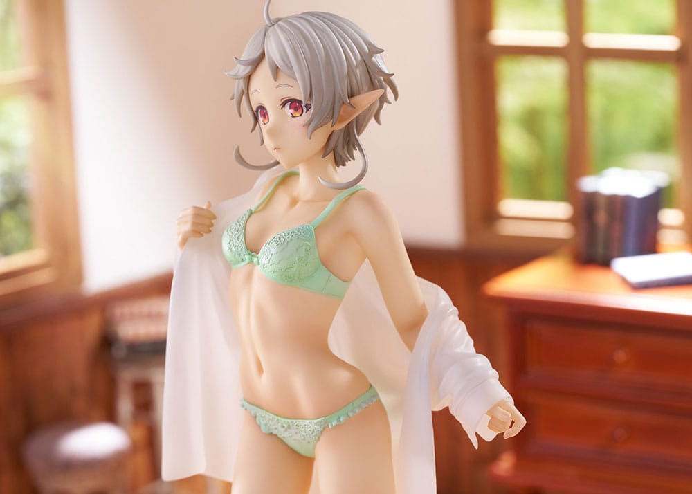 Mushoku Tensei Jobless Reincarnation II Isekai Ittara Honki Dasu PVC Statue 1/7 Sylphiette Greyrat Changing Clothes Mode 23 cm Image 8