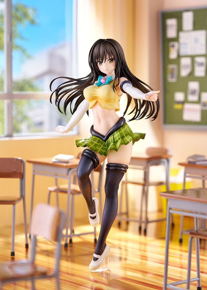 To Love-Ru Darkness Statue PVC 1/7 Yui Kotegawa Arranged Uniform Ver. 24 cm Image 3