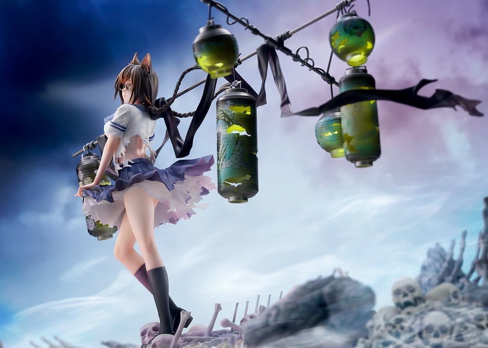 Comics Bakemonogatari PVC Figur 1/7 Tsubasa Hanekawa 26 cm Image 7