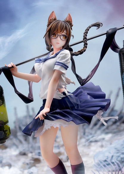 Comics Bakemonogatari PVC Figur 1/7 Tsubasa Hanekawa 26 cm Image 8