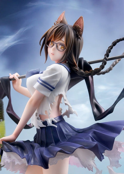 Comics Bakemonogatari PVC Figur 1/7 Tsubasa Hanekawa 26 cm Image 9