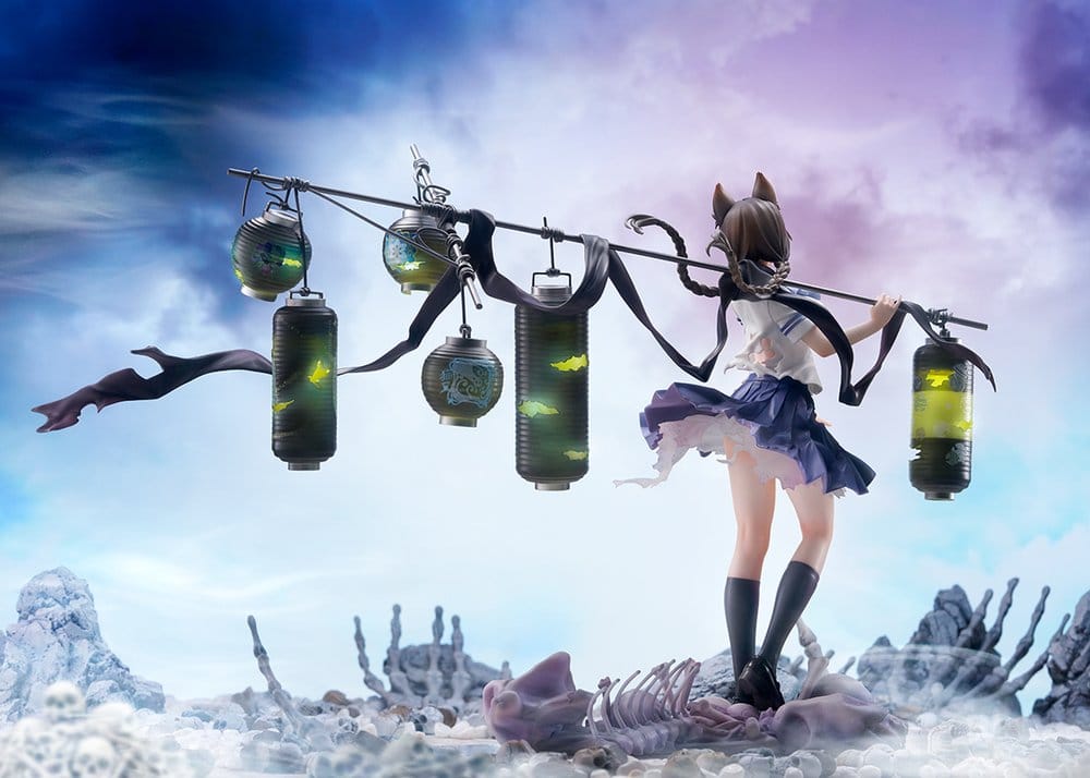 Comics Bakemonogatari PVC Figur 1/7 Tsubasa Hanekawa 26 cm Image 11