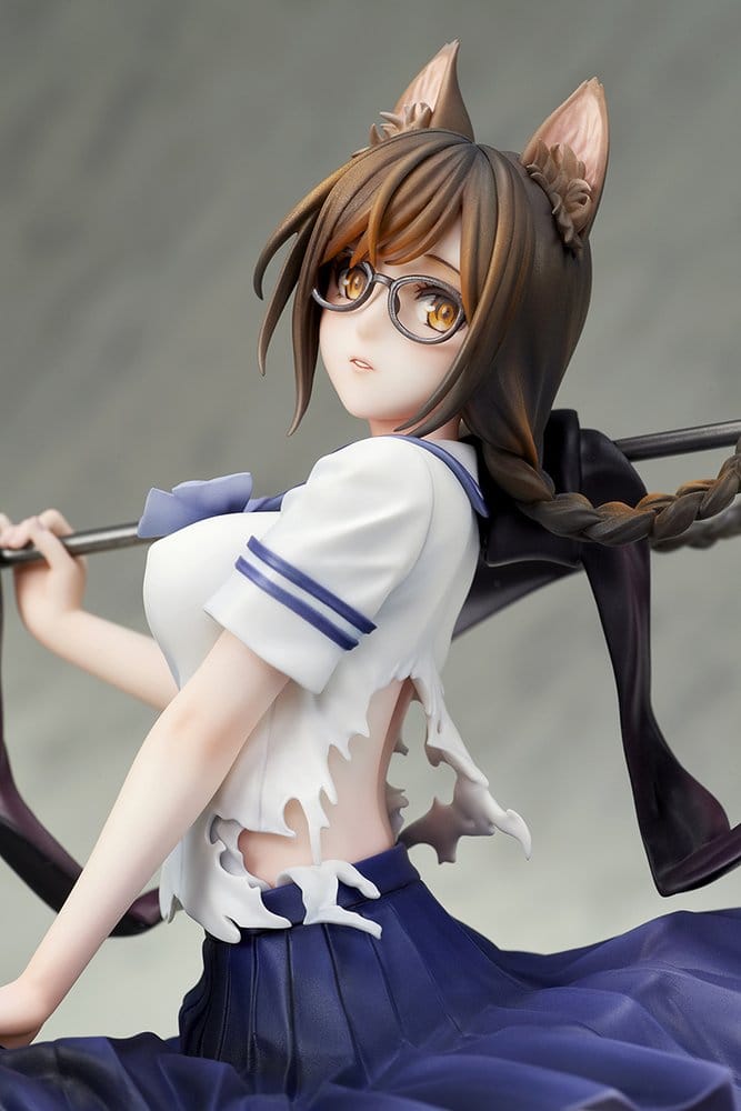 Comics Bakemonogatari PVC Figur 1/7 Tsubasa Hanekawa 26 cm Image 13