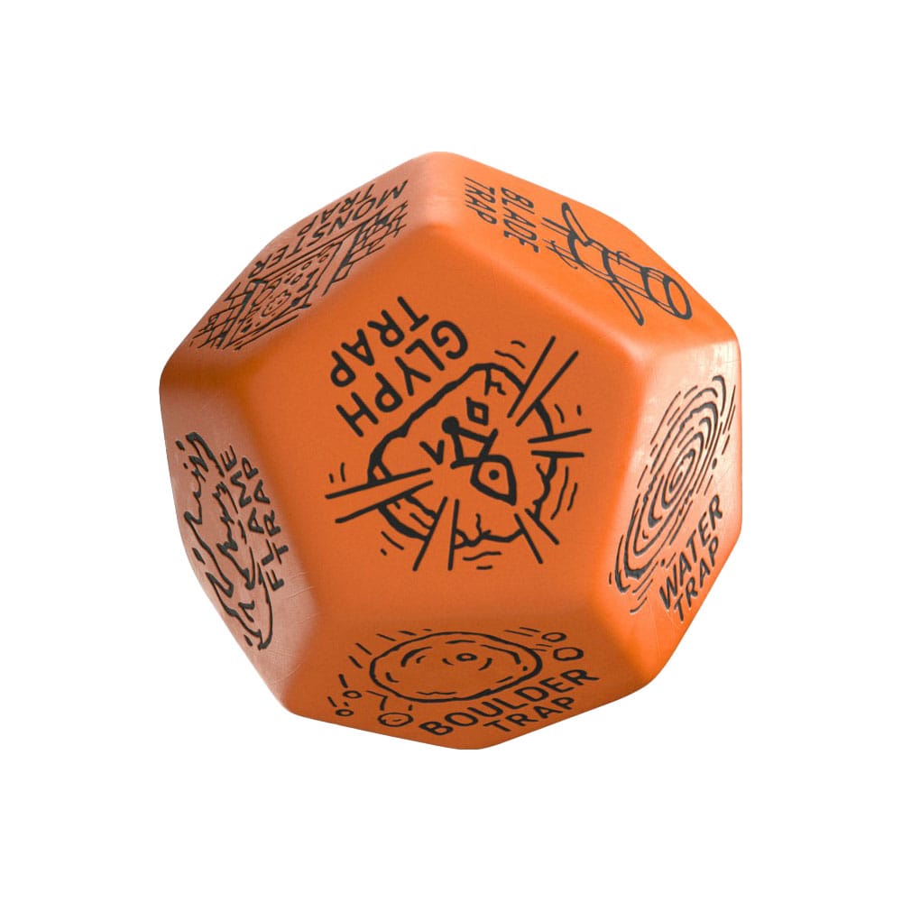 Viridian Würfel Jumbo Würfel Trap Generator Die D12 Orange Image 1