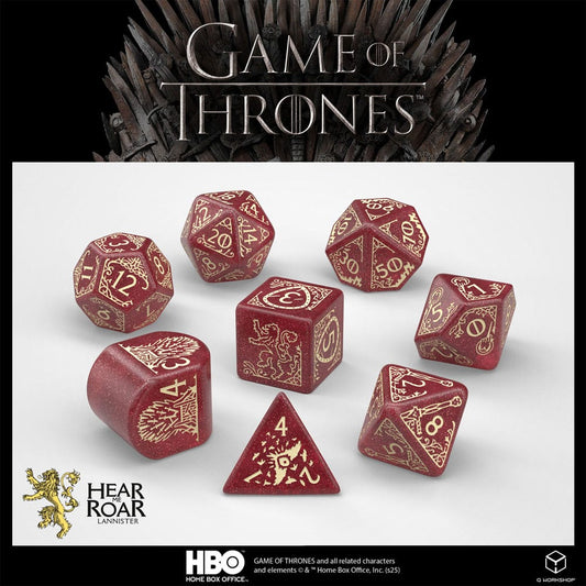 Game of Thrones Würfel Set Lannister (8) Image
