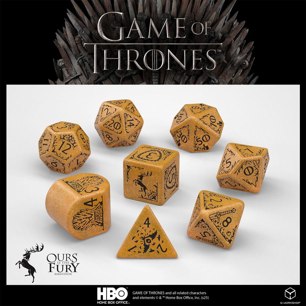 Game of Thrones Würfel Set Baratheon (8) Image