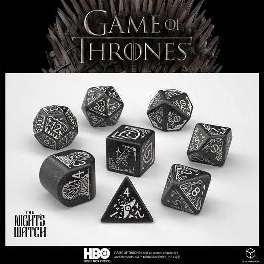 Game of Thrones Würfel Set Night's Watch (8) Image