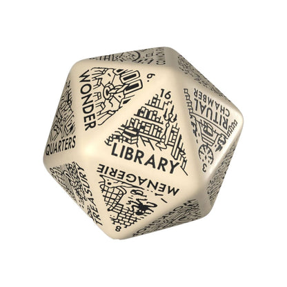 Viridian Würfel Jumbo Würfel Dungeon Room Generator D20 Beige Image 1