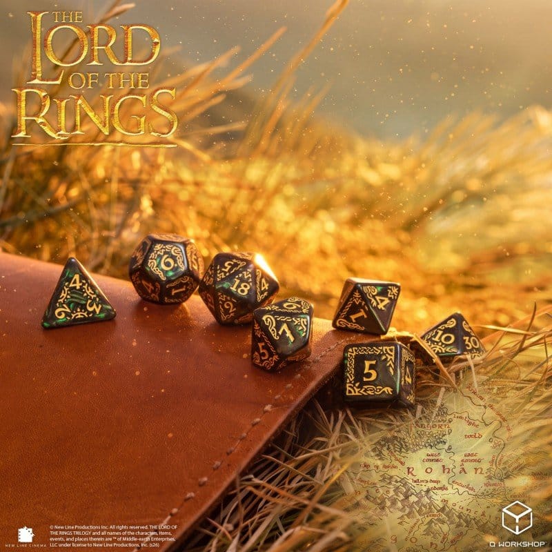 Der Herr der Ringe 7er-Würfelset Rohan Image 2