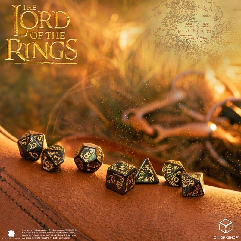 Der Herr der Ringe 7er-Würfelset Rohan Image 3