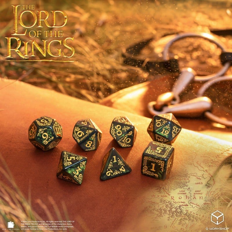 Der Herr der Ringe 7er-Würfelset Rohan Image 5
