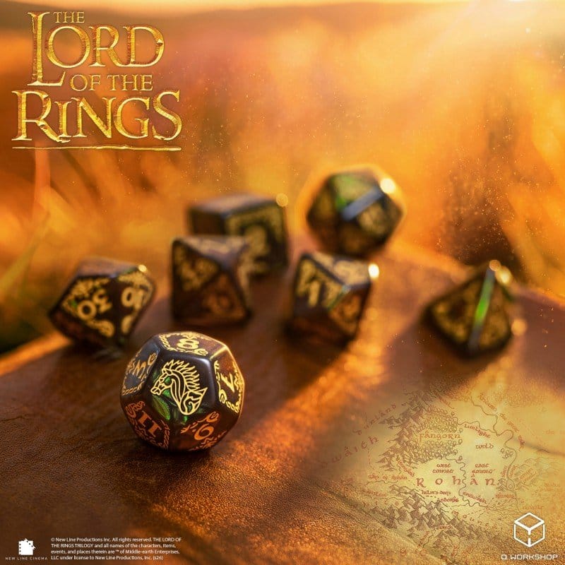 Der Herr der Ringe 7er-Würfelset Rohan Image 8
