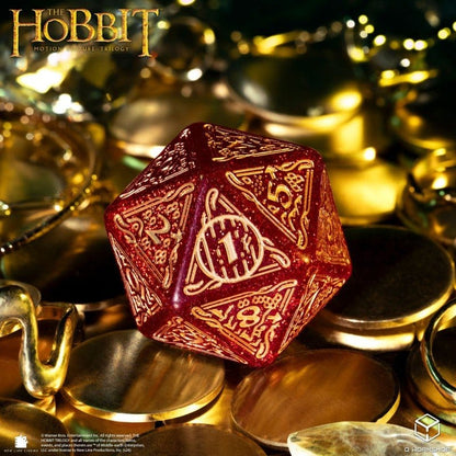 Der Hobbit Spindown Jumbo Würfel Ember TCG D20 Image 4