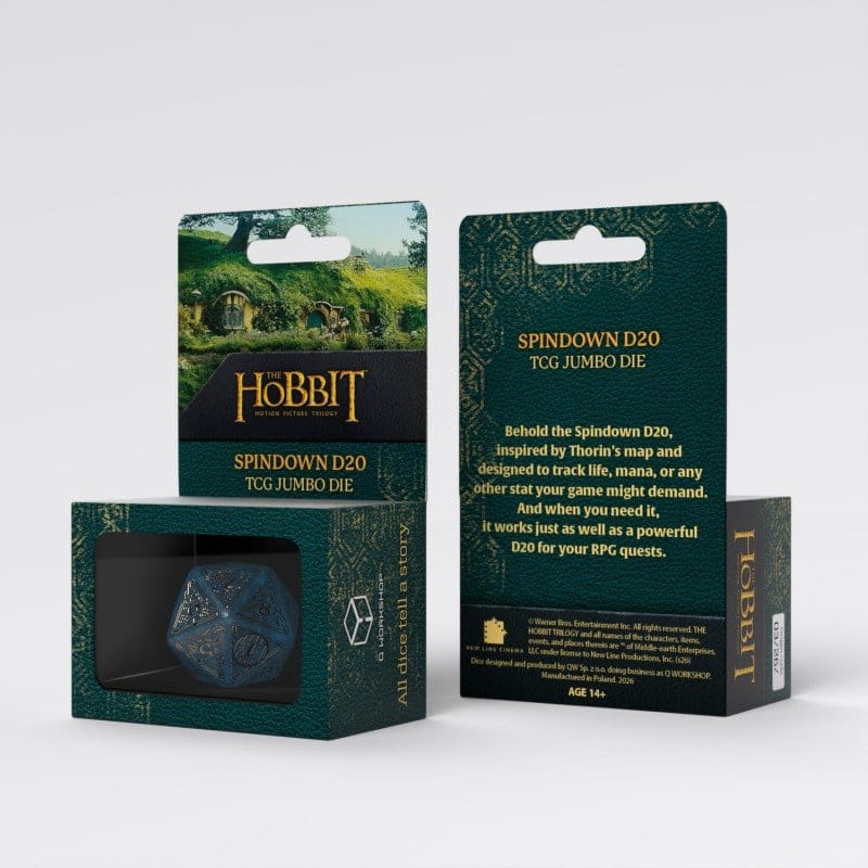 Der Hobbit Spindown Jumbo Würfel Aether TCG D20 Image 5