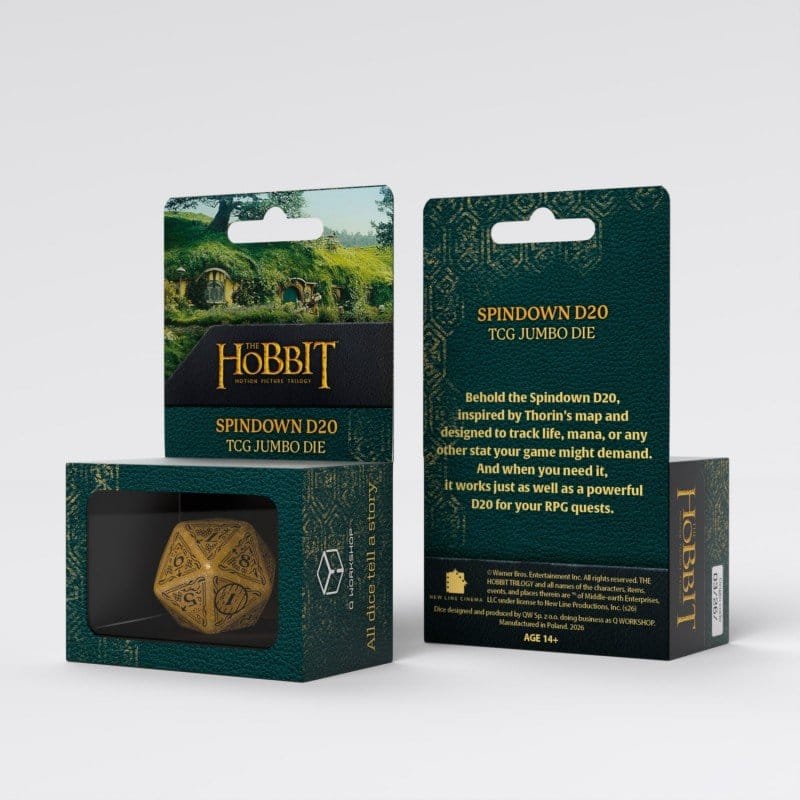 Der Hobbit Spindown Jumbo Würfel Solaris TCG D20 Image 4