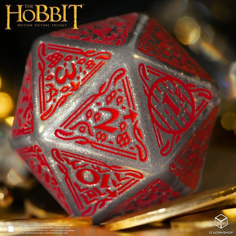 Der Hobbit Spindown Jumbo Würfel Lunaris TCG D20 Image 3