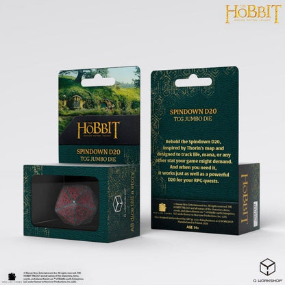 Der Hobbit Spindown Jumbo Würfel Lunaris TCG D20 Image 5