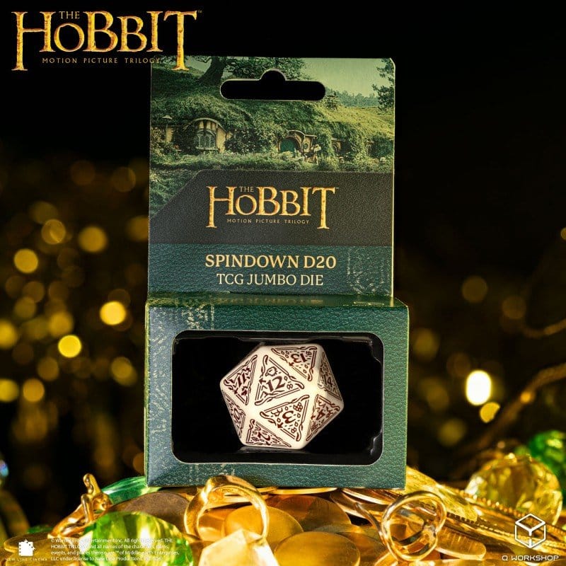 Der Hobbit Spindown Jumbo Würfel Terra TCG D20 Image 2