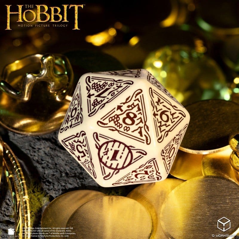 Der Hobbit Spindown Jumbo Würfel Terra TCG D20 Image 5