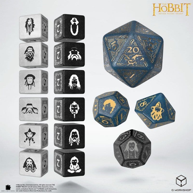 Der Hobbit TCG 16er Würfel Set Aether Vale Image 1