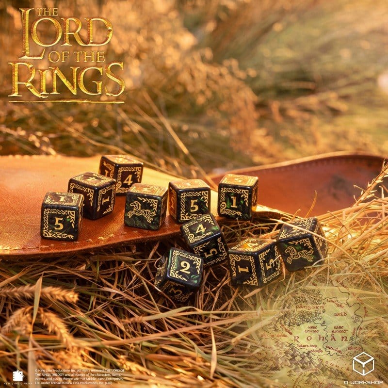 Der Herr der Ringe: 10er D6 Würfelset Rohan Image 5