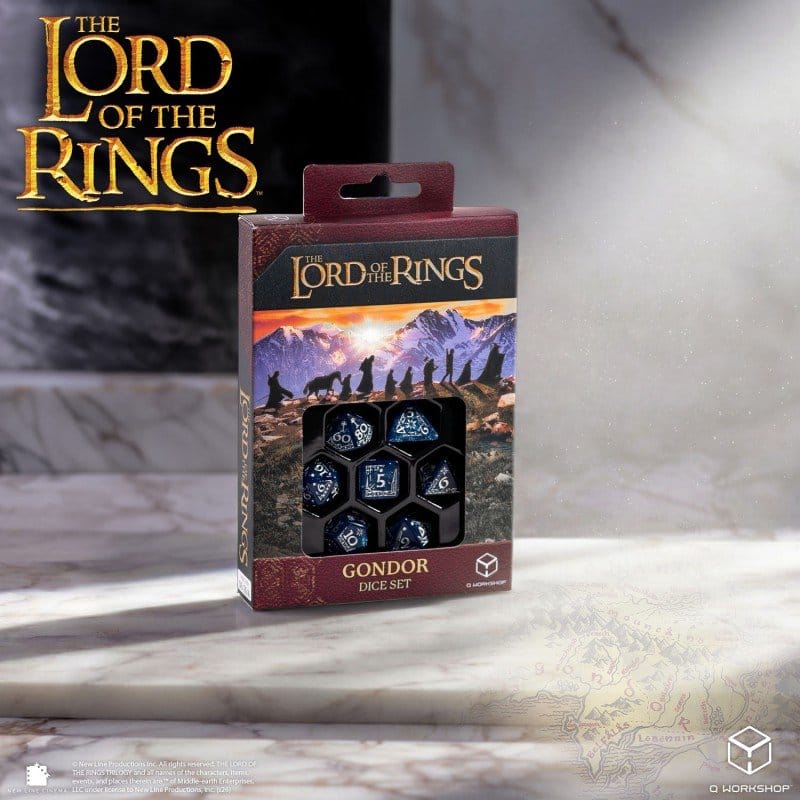 Der Herr der Ringe 7er-Würfelset Gondor Image 2