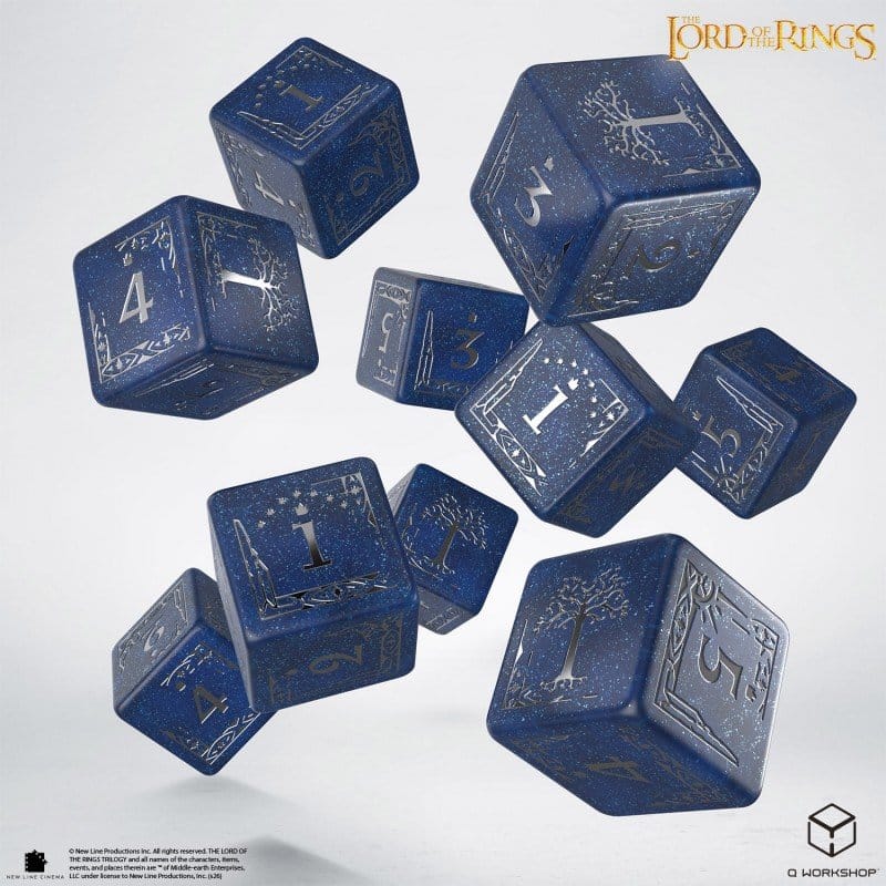 Der Herr der Ringe: 10er D6 Würfelset Gondor Image 1