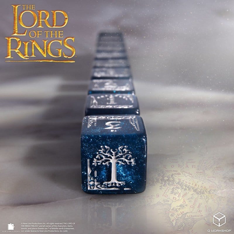 Der Herr der Ringe: 10er D6 Würfelset Gondor Image 4