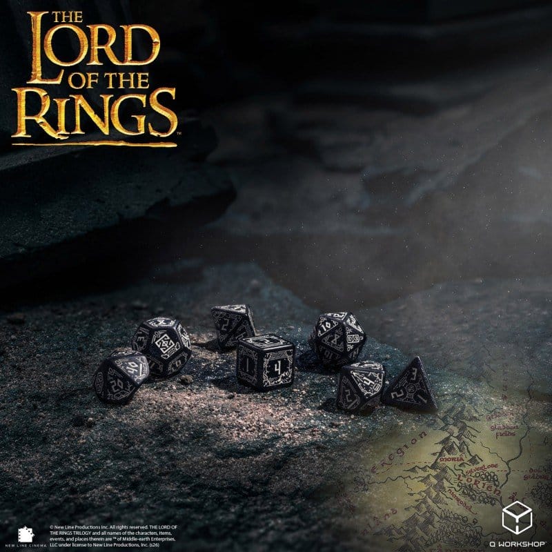 Der Herr der Ringe 7er-Würfelset Moria (Glow in the Dark) Image 4