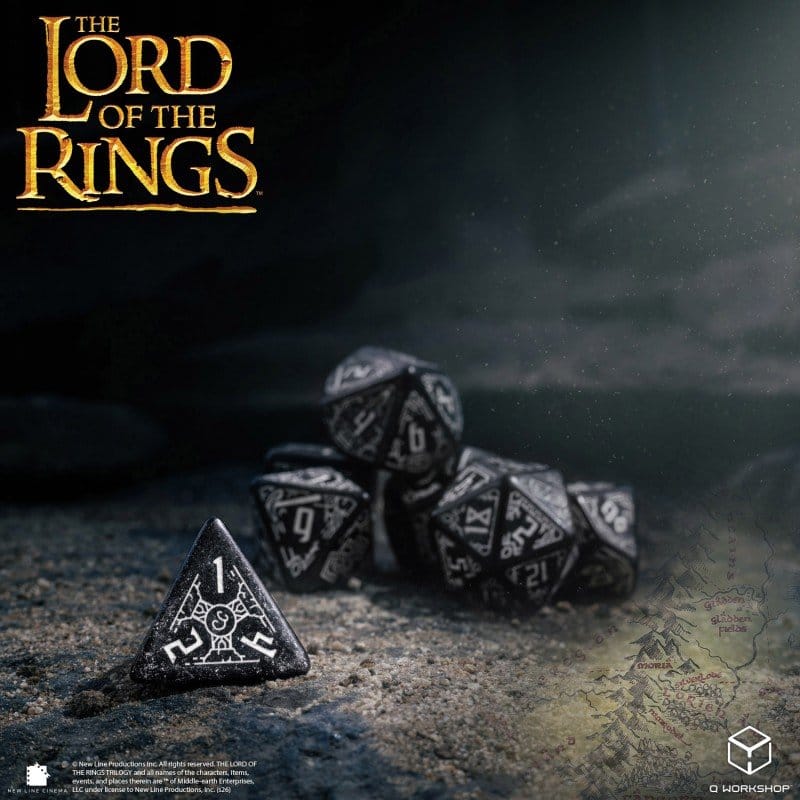 Der Herr der Ringe 7er-Würfelset Moria (Glow in the Dark) Image 8