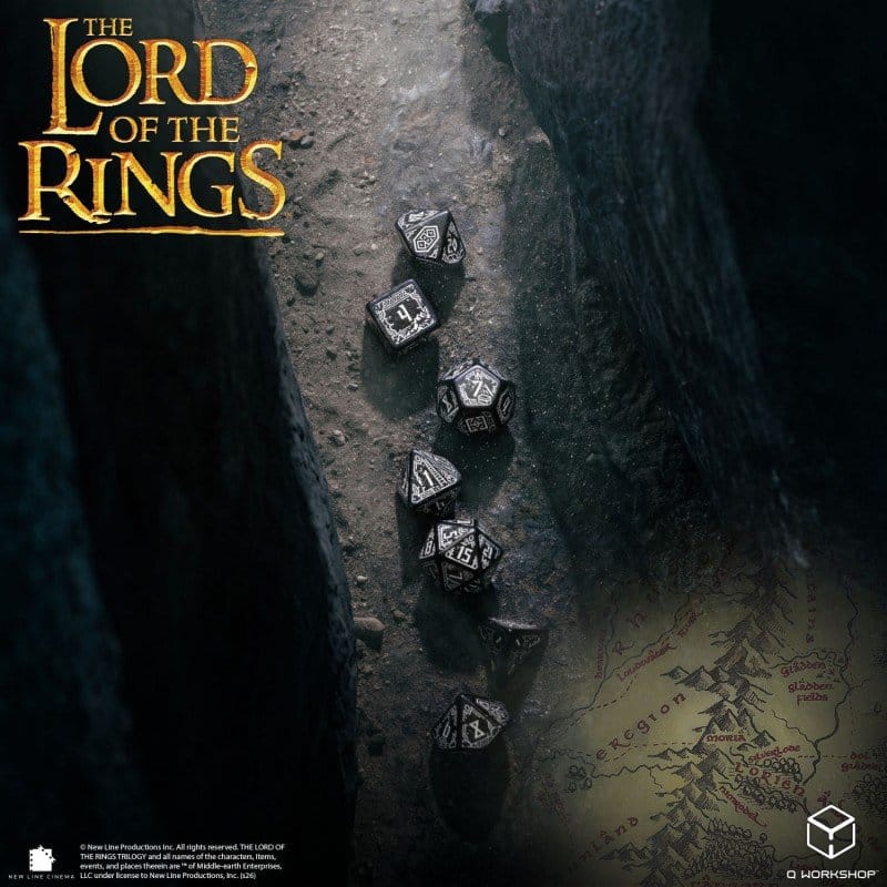 Der Herr der Ringe 7er-Würfelset Moria (Glow in the Dark) Image 12