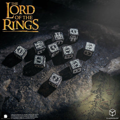 Der Herr der Ringe: 10er D6 Würfelset Moria (Glow in the dark) Image 3
