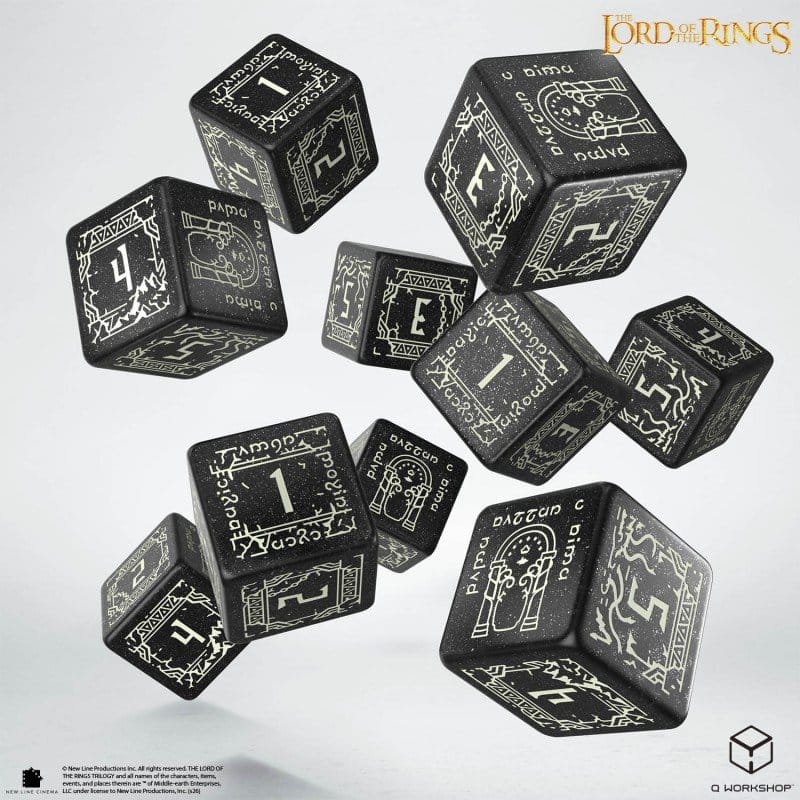 Der Herr der Ringe: 10er D6 Würfelset Moria (Glow in the dark) Image 7