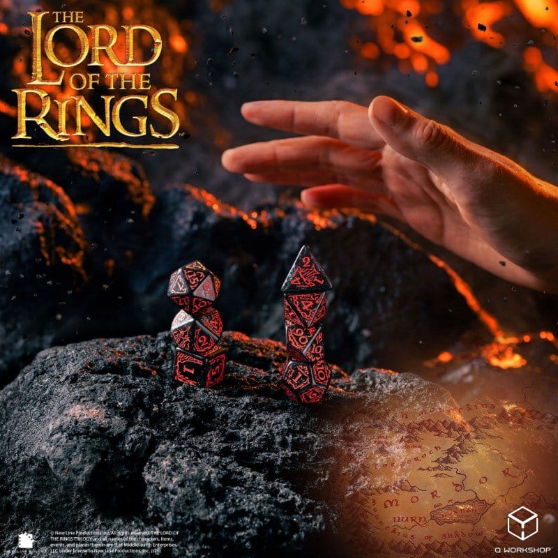 Der Herr der Ringe 7er-Würfelset Mordor Image 2