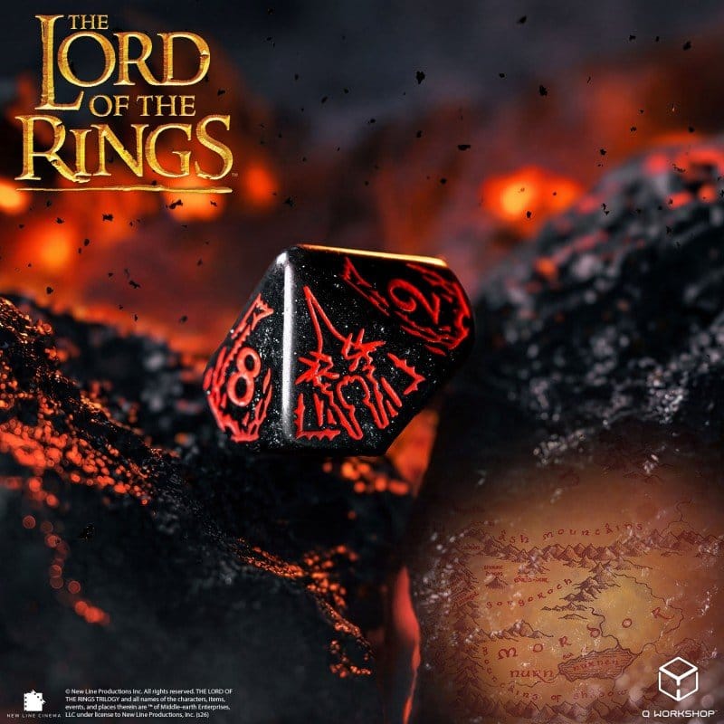 Der Herr der Ringe 7er-Würfelset Mordor Image 5