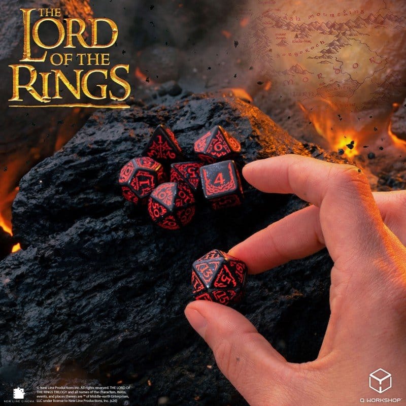 Der Herr der Ringe 7er-Würfelset Mordor Image 6