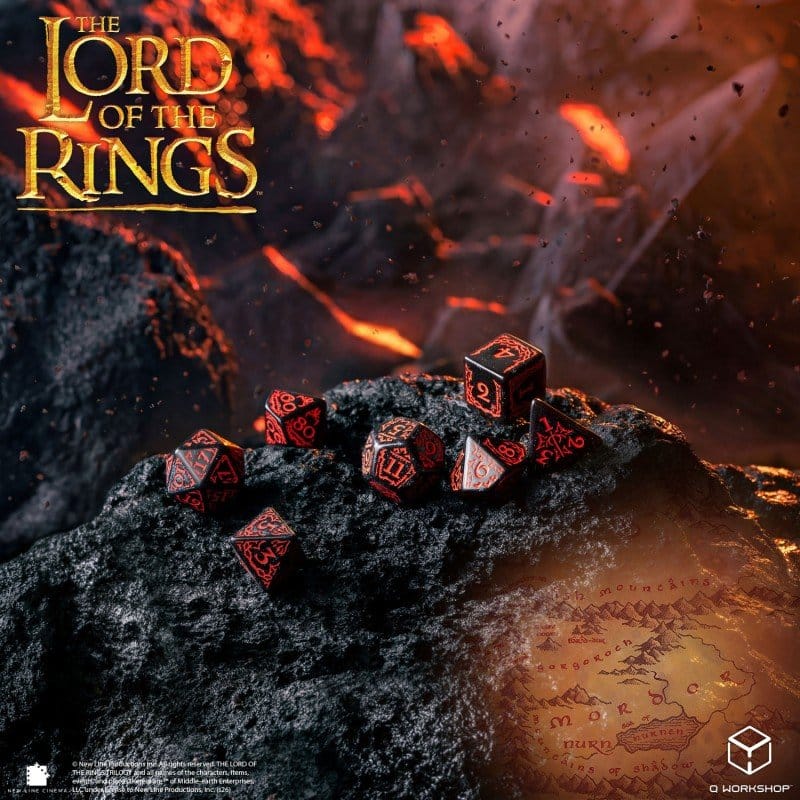 Der Herr der Ringe 7er-Würfelset Mordor Image 8
