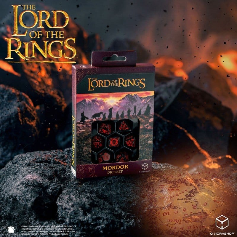 Der Herr der Ringe 7er-Würfelset Mordor Image 9