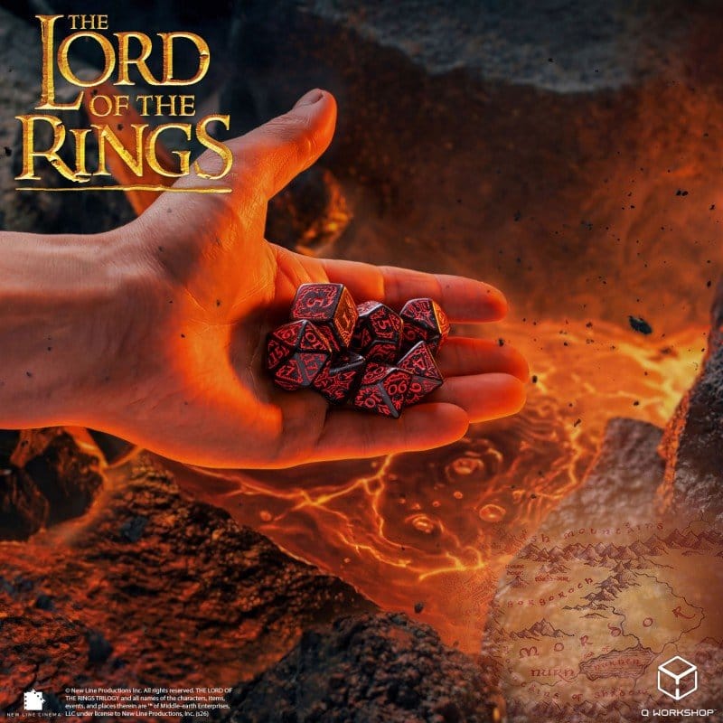 Der Herr der Ringe 7er-Würfelset Mordor Image 10