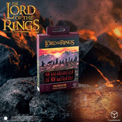 Der Herr der Ringe: 10er D6 Würfelset Mordor Image 2