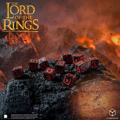 Der Herr der Ringe: 10er D6 Würfelset Mordor Image 5