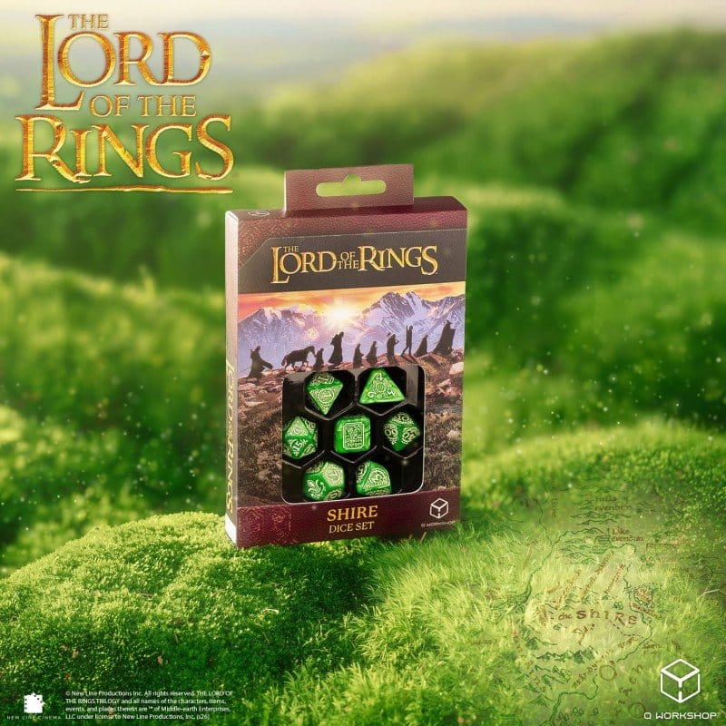 Der Herr der Ringe 7er-Würfelset Auenland Image 2