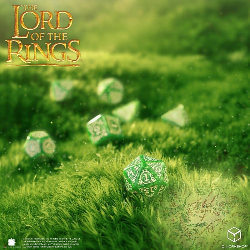 Der Herr der Ringe 7er-Würfelset Auenland Image 3