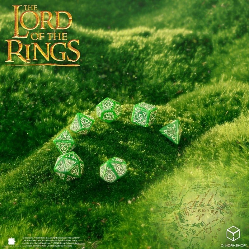 Der Herr der Ringe 7er-Würfelset Auenland Image 4