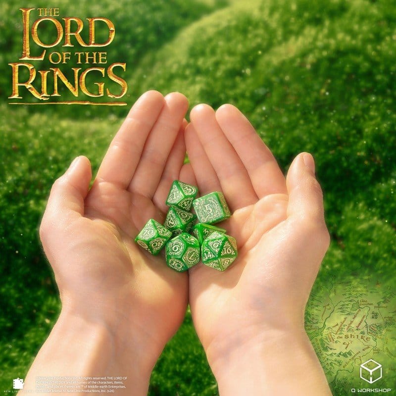 Der Herr der Ringe 7er-Würfelset Auenland Image 6