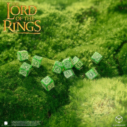 Der Herr der Ringe: 10er D6 Würfelset Auenland Image 3
