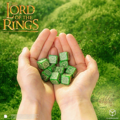 Der Herr der Ringe: 10er D6 Würfelset Auenland Image 5
